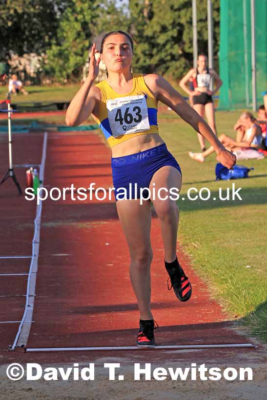 Long jump, 2022 NEGP Monkton No. 6, Wednesday, Aug. 10th. Photo: David T. Hewitson/Sports for All Pics